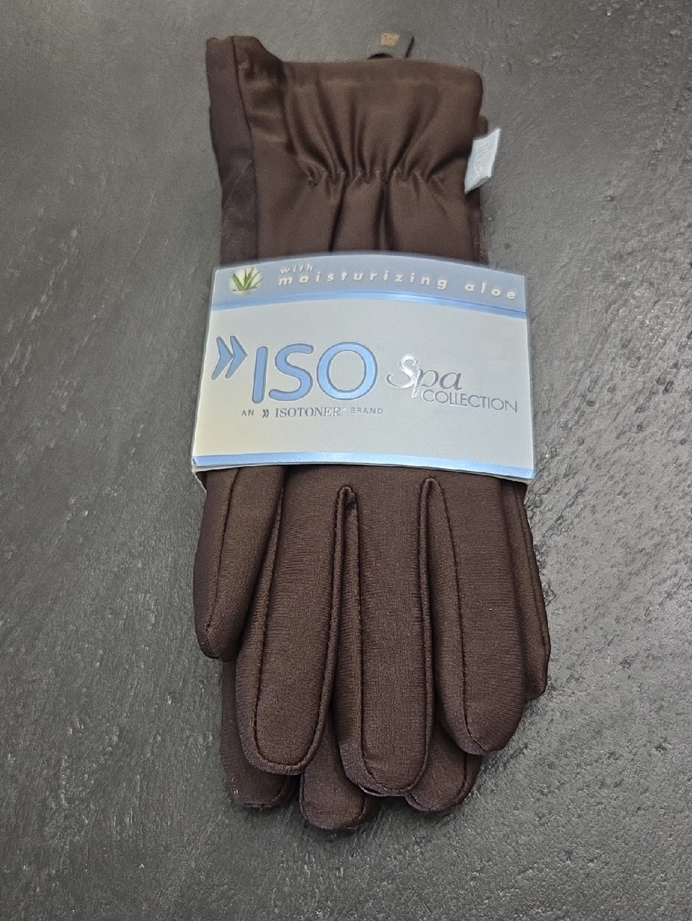 isotoner Brown Moisturizing Spa Gloves